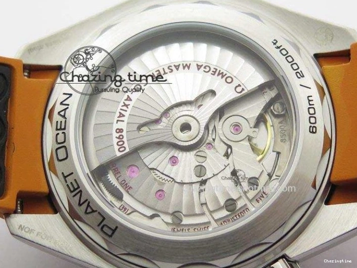 0109 Thermal 2016 Planet Ocean 45mm SS JHF Black Dial On Nylon Strap A 8245